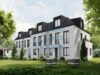 Haus 3 - Visualisierung Hausfront, Gartenseite Norden Osten
